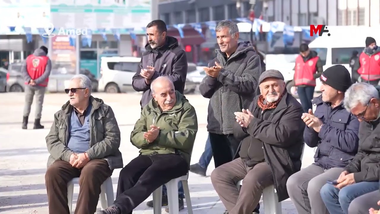 NÖBETTE “BİJÎ BERXWEDANA ROJAVA” SLOGANI ATILDI