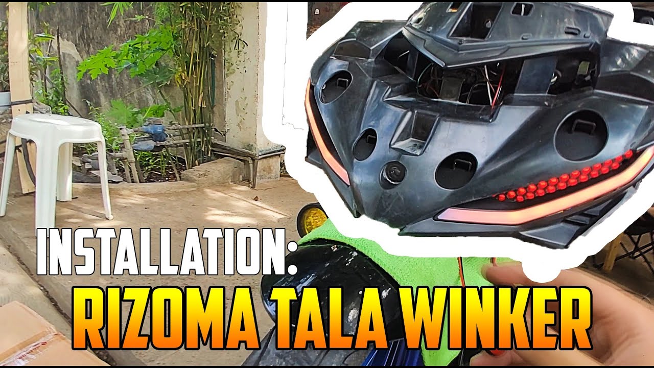 Installing Rizoma Tala Lamp on Yamaha Sniper 150 | RGB Winker installation Step by Step with Diagram