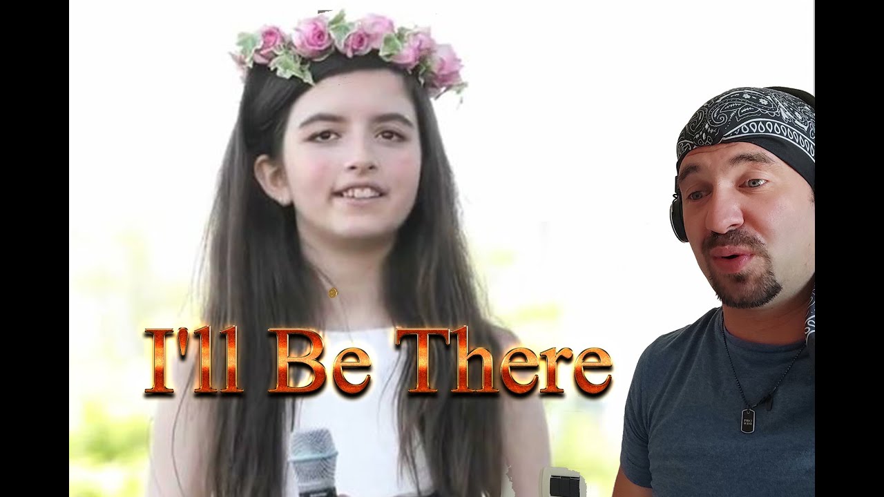 ANGELINA JORDAN I'll Be There (REACTION)