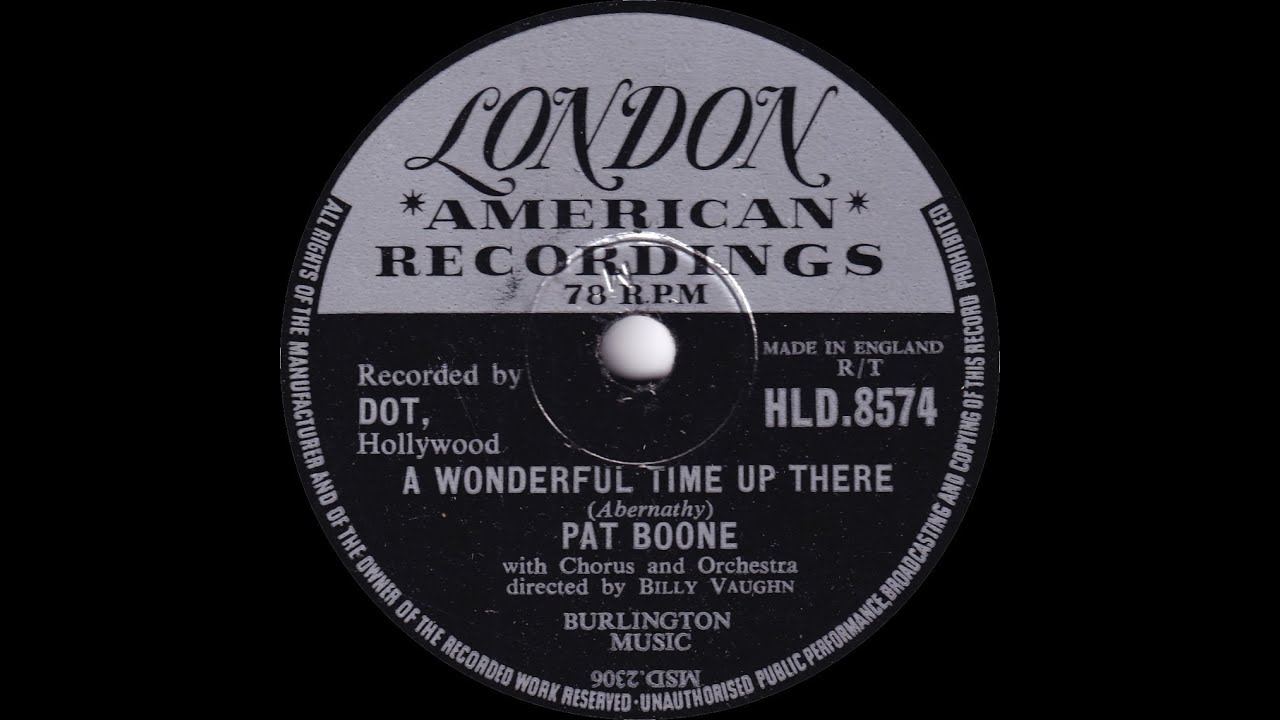 Pat Boone - A Wonderful Time Up There