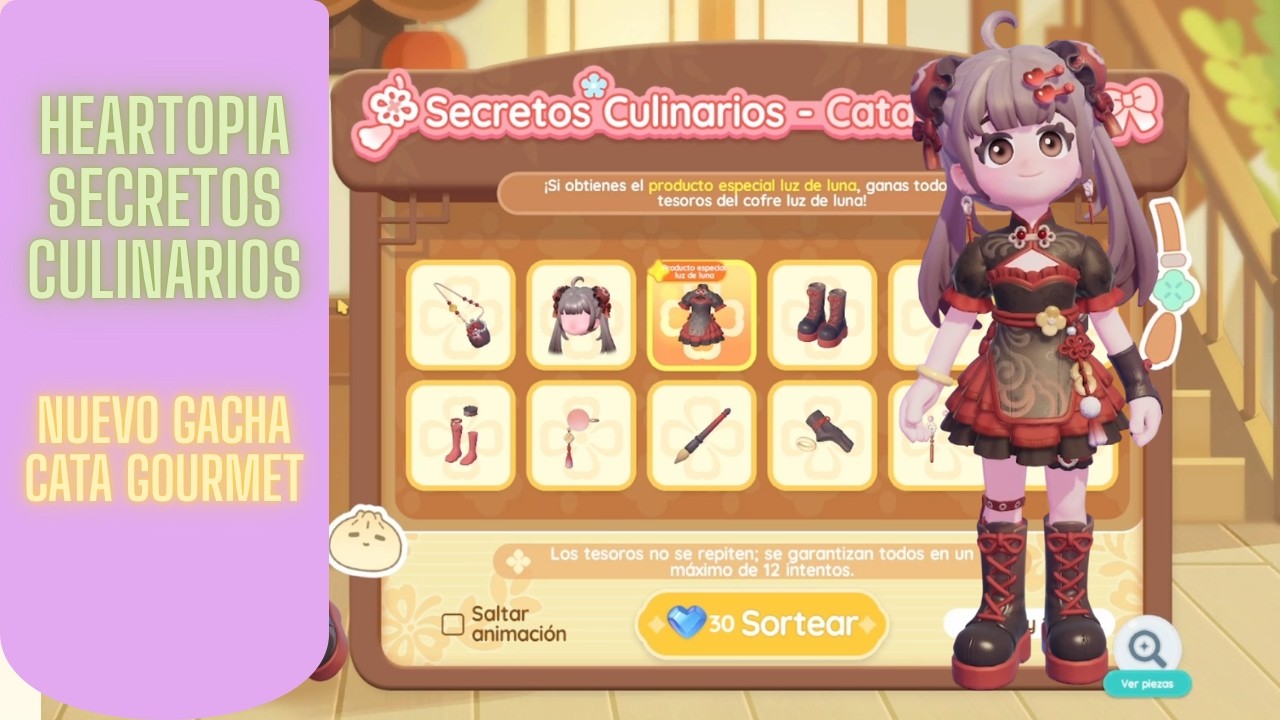 Secretos Culinarios!! Nuevo Gacha | Heartopia | Gameplay Español