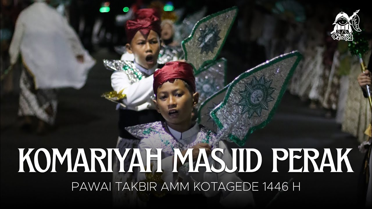 Komariyah Masjid Perak - Pawai Takbir AMM Kotagede 1446 H