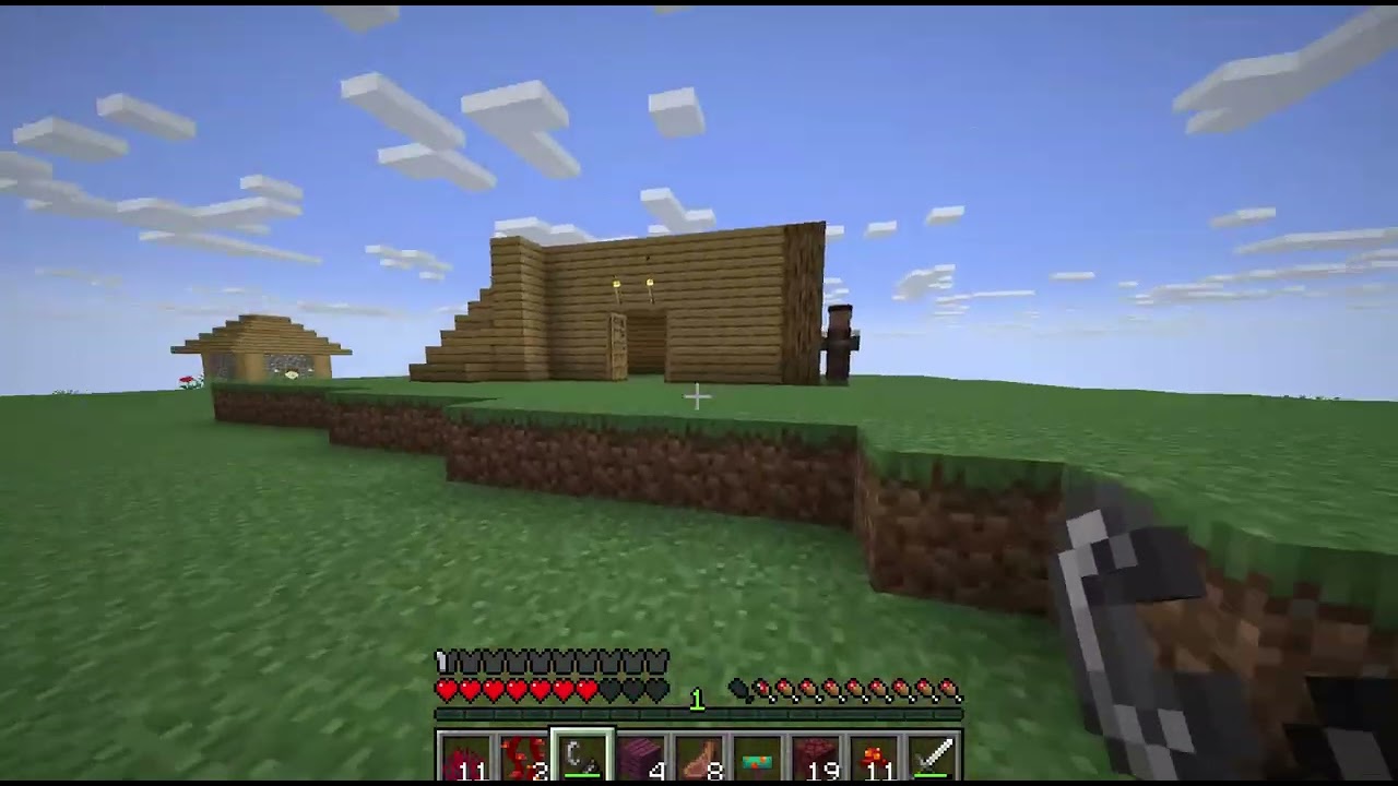 My First Nether Trip — I Died!” EP16 #video