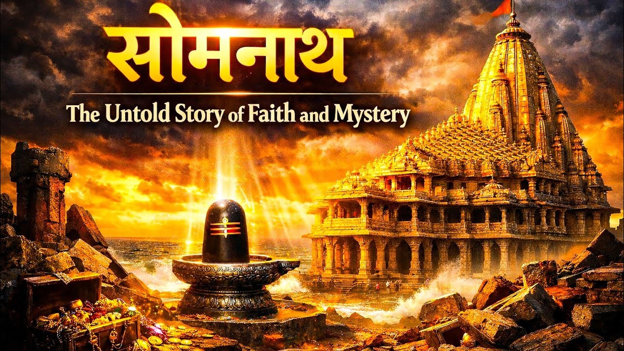 Somnath Temple:The Untold 1000-Year Story of Faith and Mystery 😱#therealstory #documnentry
