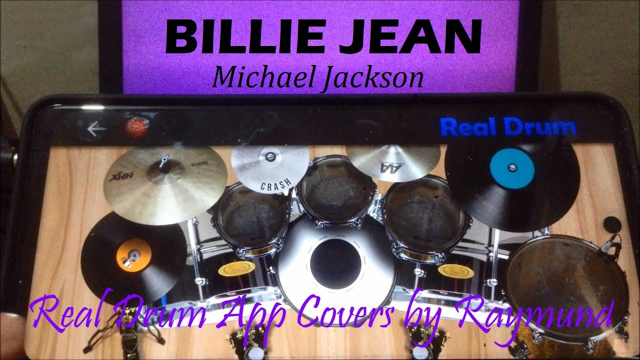 MICHAEL JACKSON - BILLIE JEAN | Real Drum App Covers by Raymund