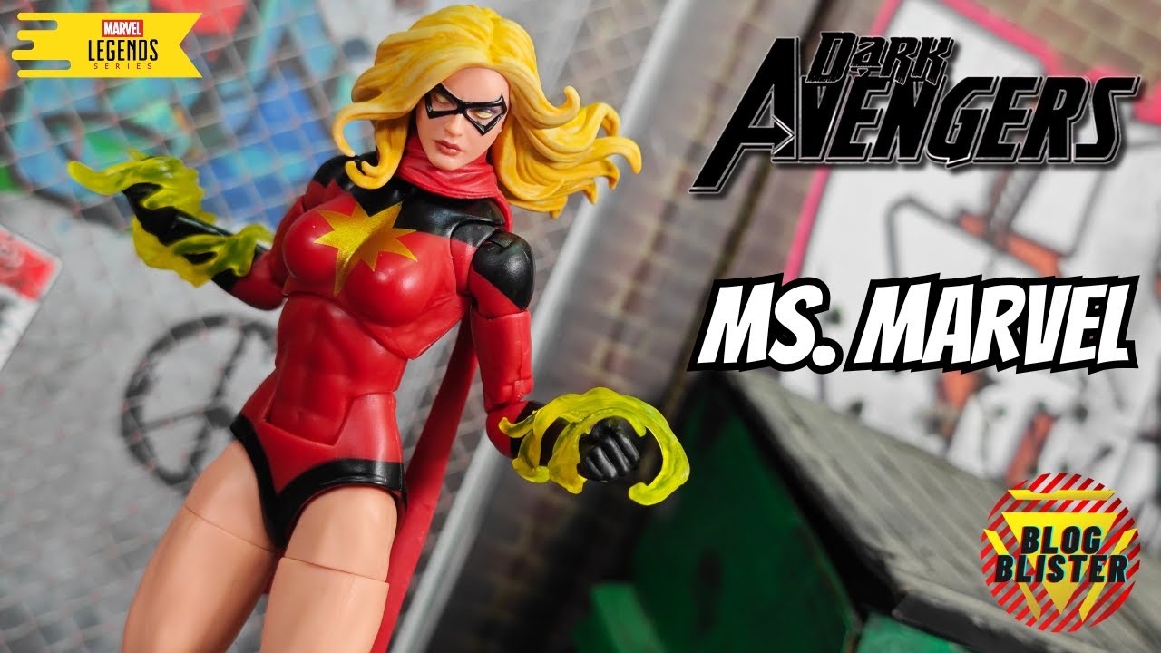 Marvel Legends Ms Marvel Warbird Dark Avengers Reseña Review En Español