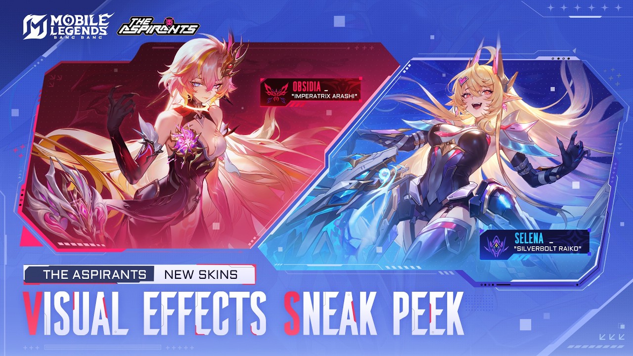 New Skins | The Aspirants Series | Obsidia & Selena | MLBB