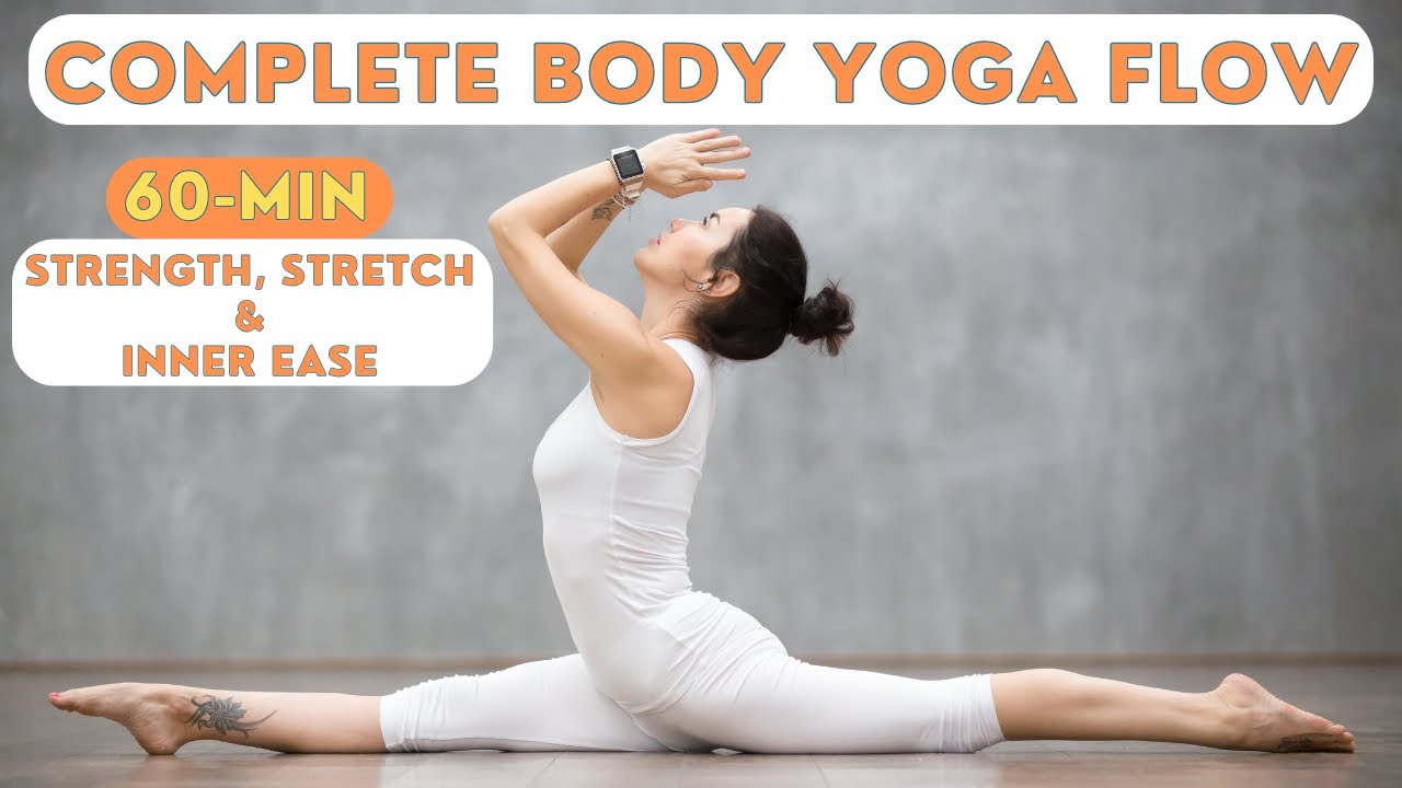 Gentle 60-Min Yoga Flow for Flexibility & Stress Relief | Full Body Stretch & Relax
