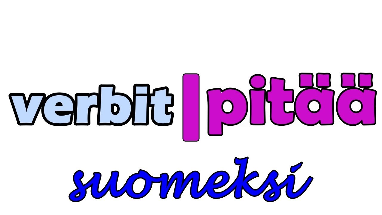 Suomen kielen verbit: pitää