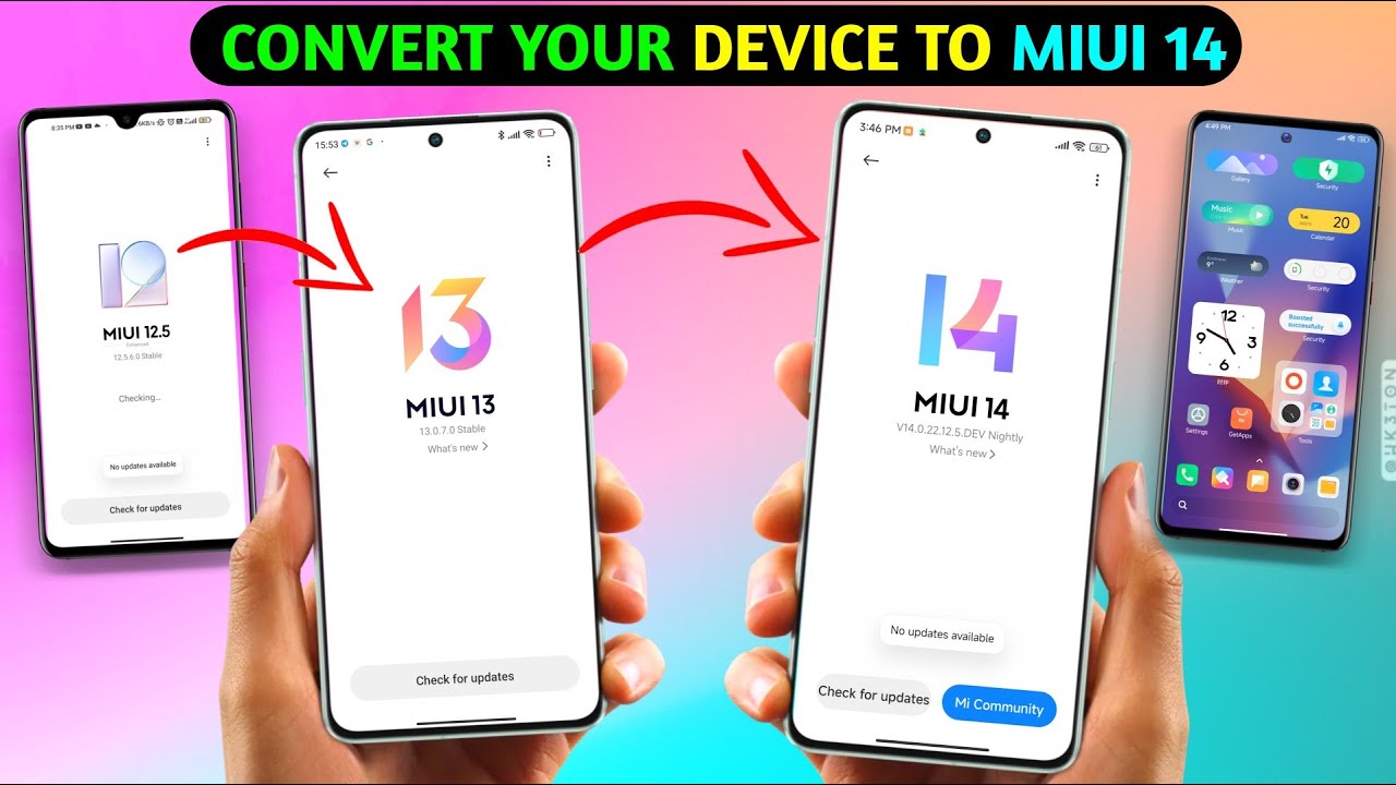 🇮🇳 Install Miui 14 No Twrp, No Root | Convert Your Device To Miui 14 | Miui 12.5/Miui 13 To Miui 14
