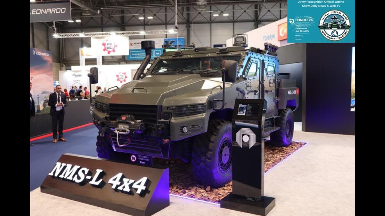 FEINDEF 2025: Nurol Makina reveals NMS-L 4x4 with NATO-standard armor and rapid deployment design