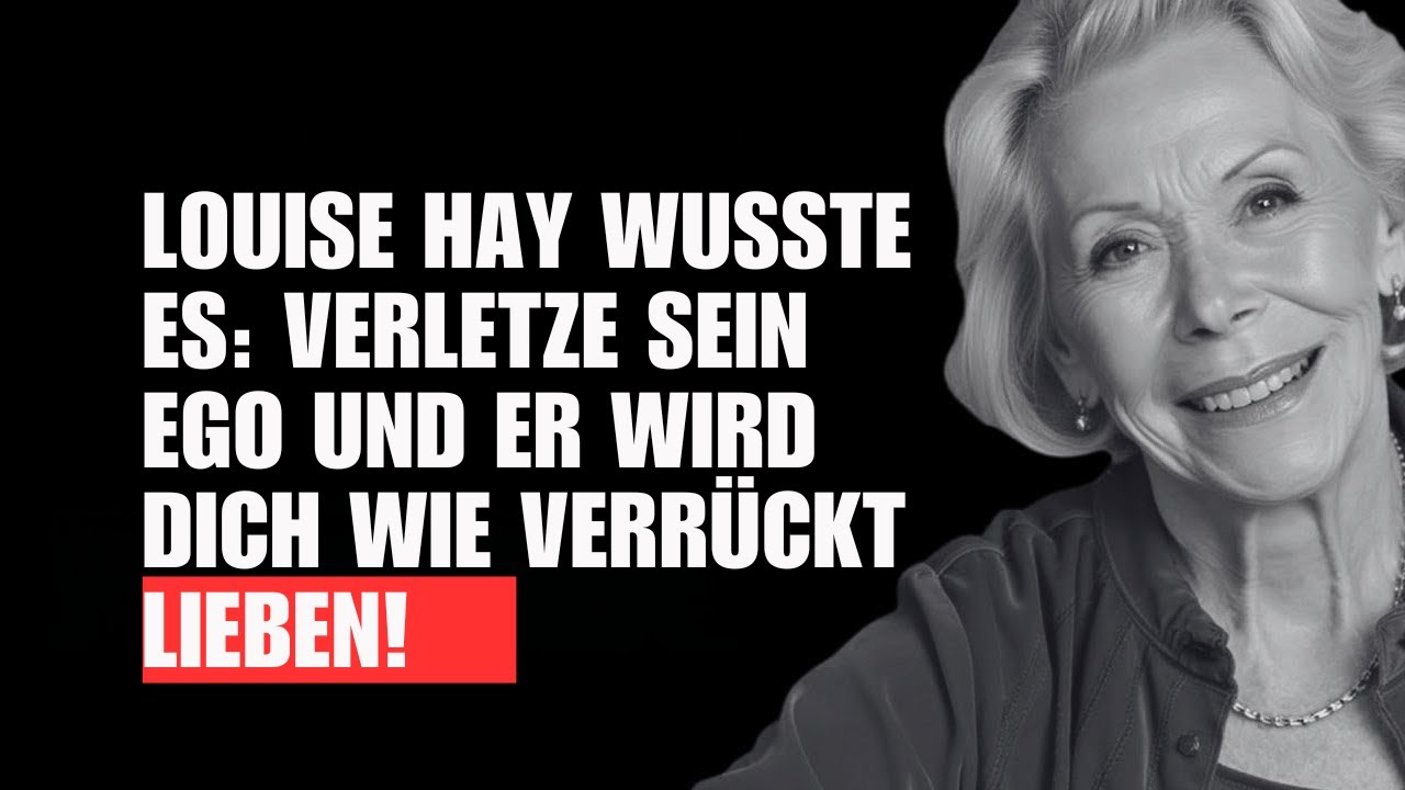 LOUISE HAY WUSSTE ES: VERLETZE SEIN EGO UND ER WIRD DICH WIE VERRÜCKT LIEBEN!