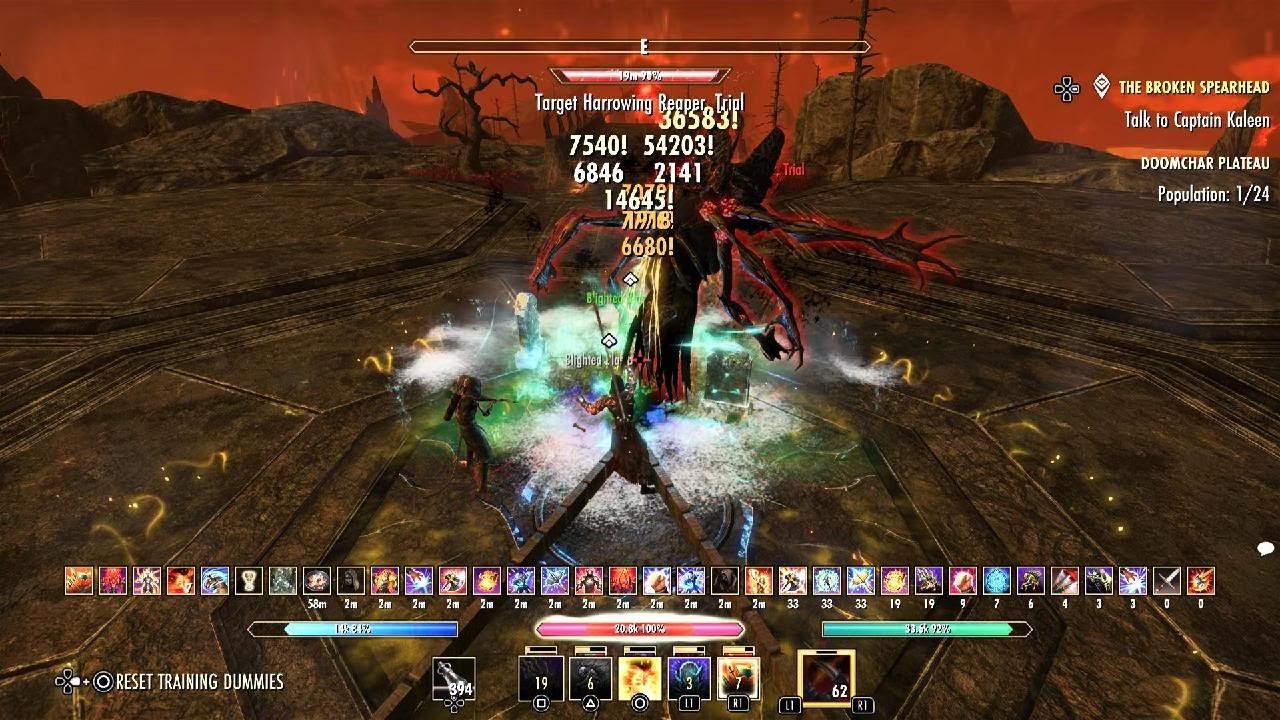 ESO U46 Necro/nb/plar 153k DPS Null/Cb