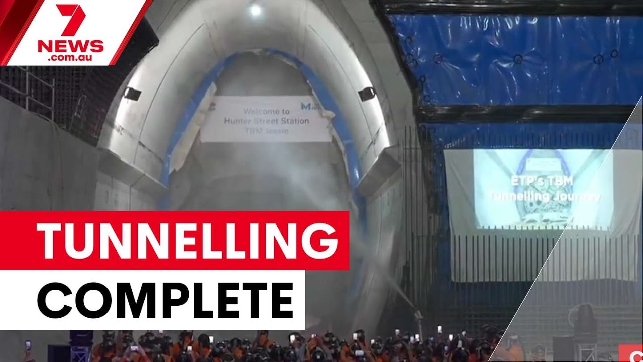 Sydney Metro West completes major tunnelling milestone | 7NEWS