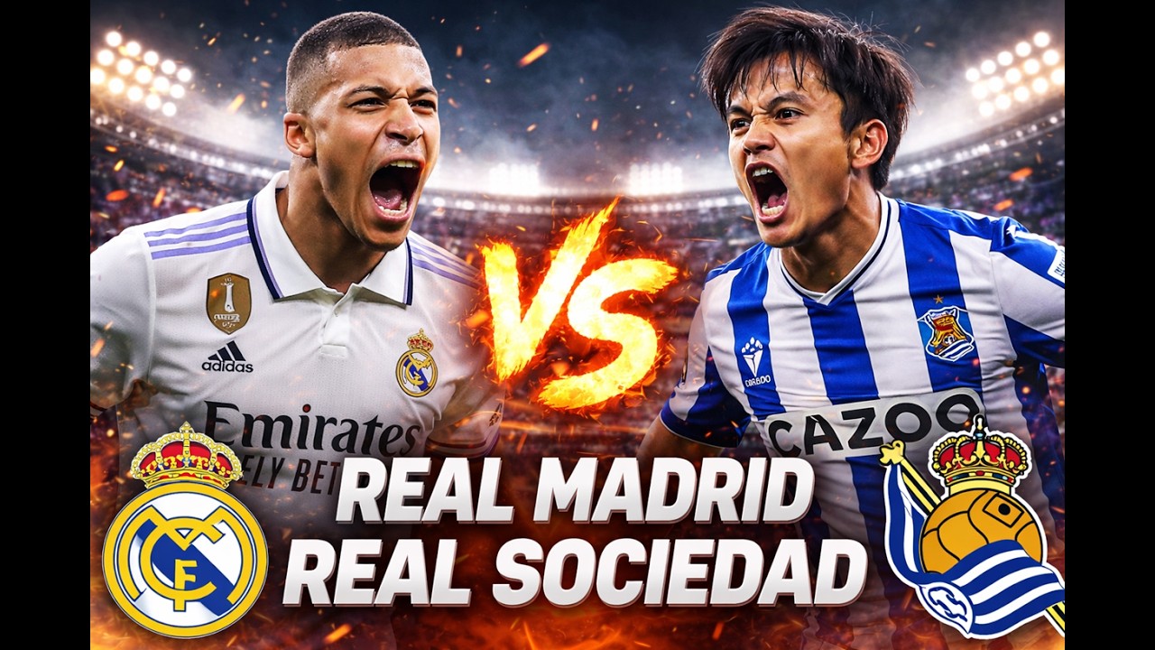 GALÁCTICO SHOWDOWN! Real Madrid vs Real Sociedad Simulation – Unreal Goals & Drama! 😱