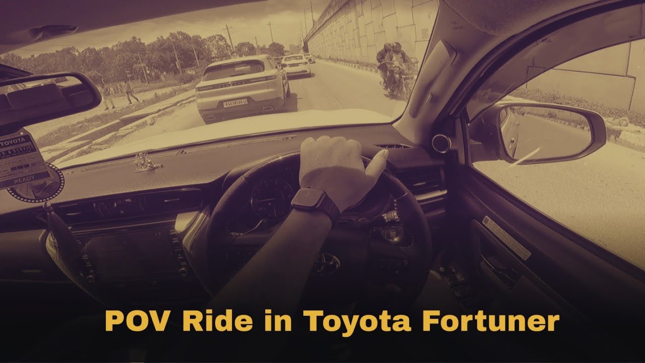 Heavy Traffic? Fortuner Still Glides | POV Drive in Bangalore