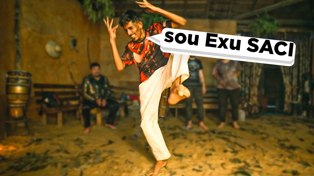 EU VI O EXU SACI NO CORPO DELE...