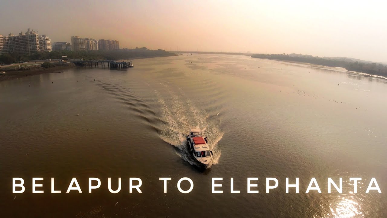 CBD Belapur To Elephanta | घारापुरी केव्हज | Water Taxi Ride