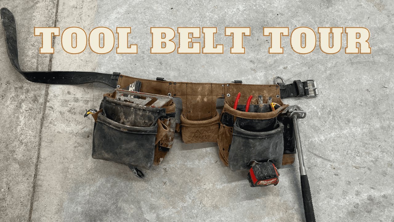 Akribis Leather Tool Belt Tour/Review