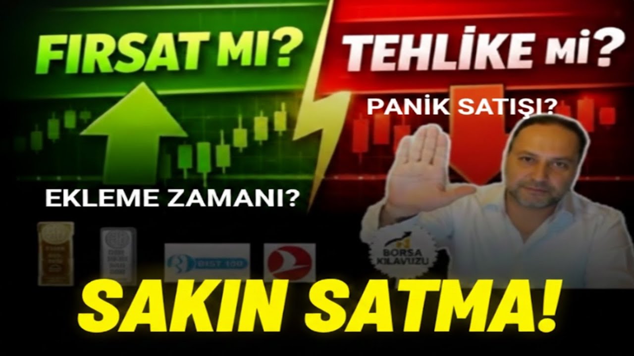Altın ve Borsa’da Büyük Tuzak mı,Fırsat mı? Sakın Panik Yapma! #bist100 #altın #gümüş #thyao #tarkm