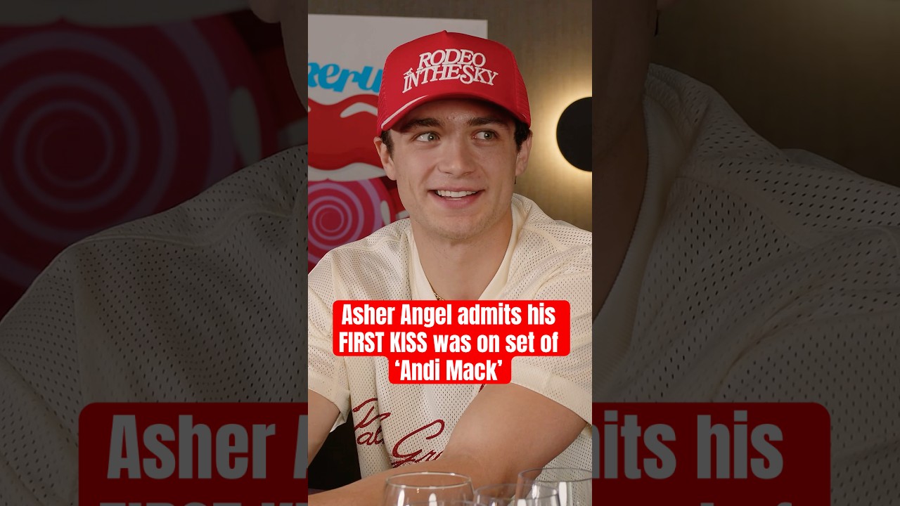 Asher Angel admits his FIRST KISS was on set of &lsquo;Andi Mack&rsquo; #andimack #asherangel #disneychannel