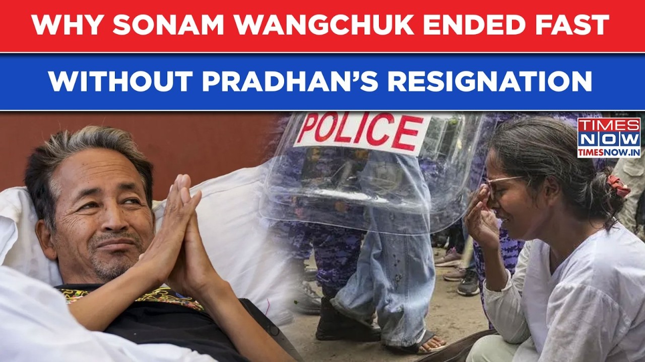 Sonam Wangchuk Ends Hunger Strike After Centre&rsquo;s Assurance, Dharmendra Pradhan Stays