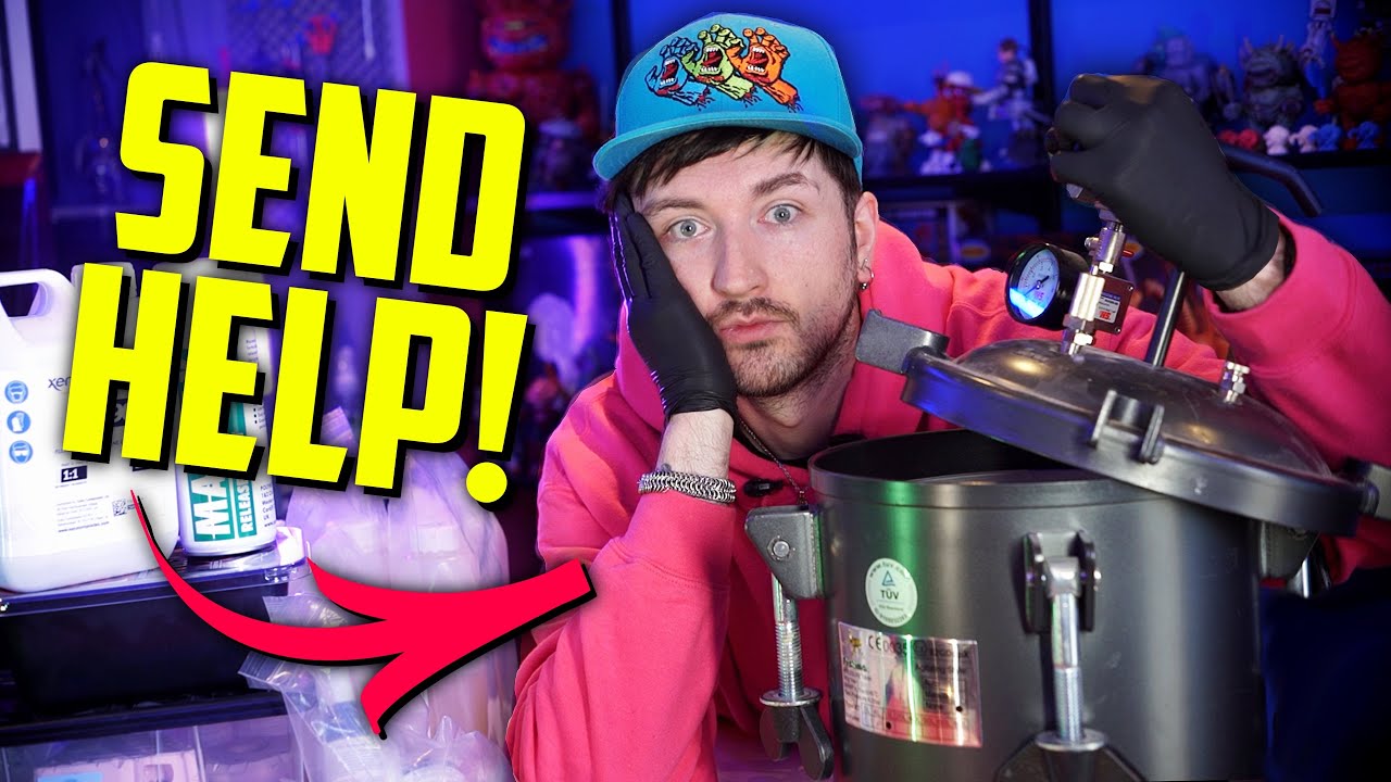 First time casting resin - DIY TOY MAKING. What Could Go Wrong?!