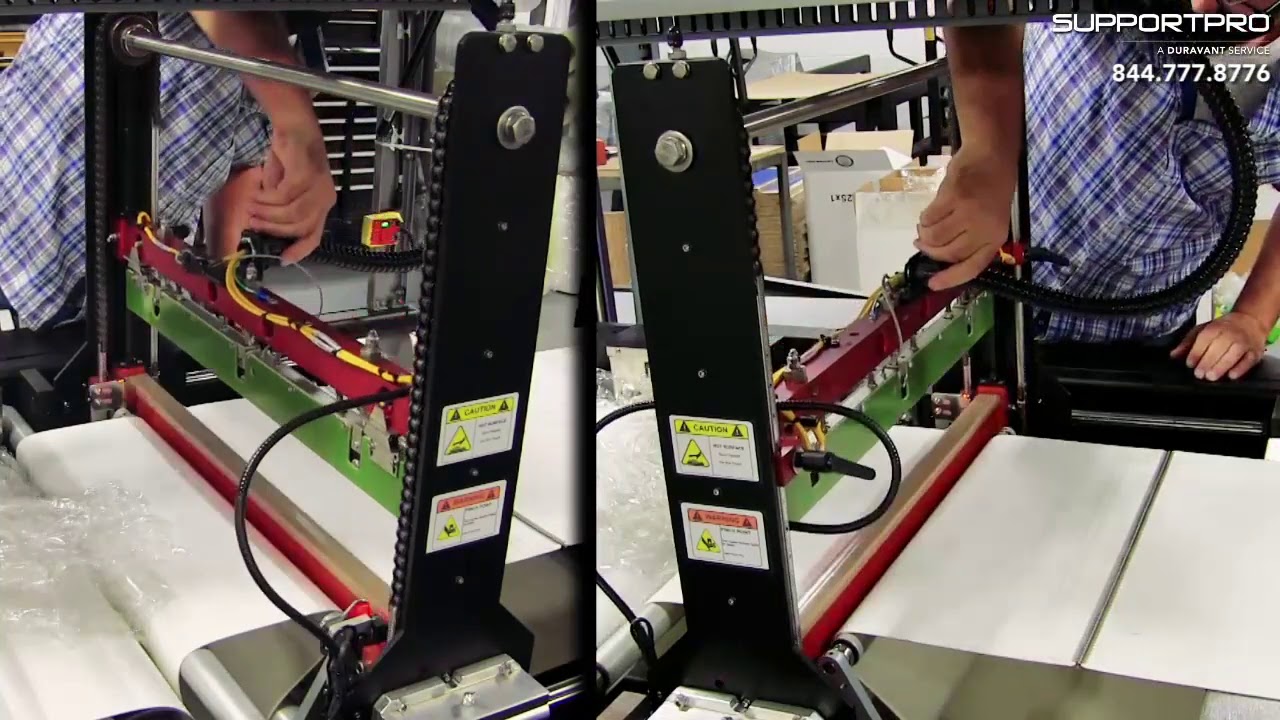 Extreme Series Seal Bar Squaring Procedure