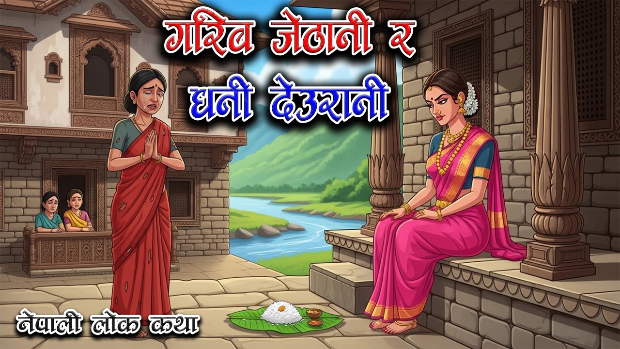 गरिब जेठानी र धनी देउरानी | नेपाली लोककथा | Nepali Story | घरको भित्री संघर्षको कथा | Nepali Lok Kat
