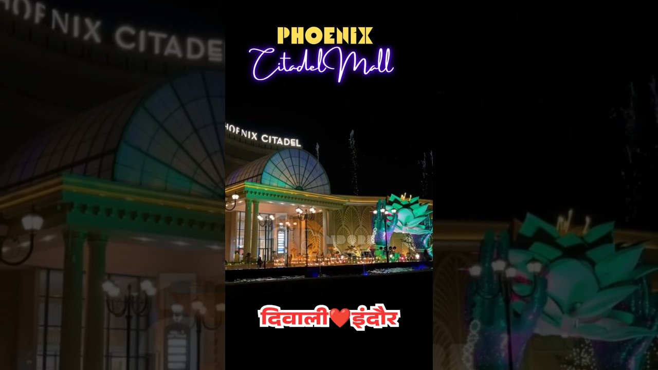 INDORE PHOENIX CITADEL MALL DIWALI FESTIVAL #video #indore #indorecity #diwali2025 #NEW #trending