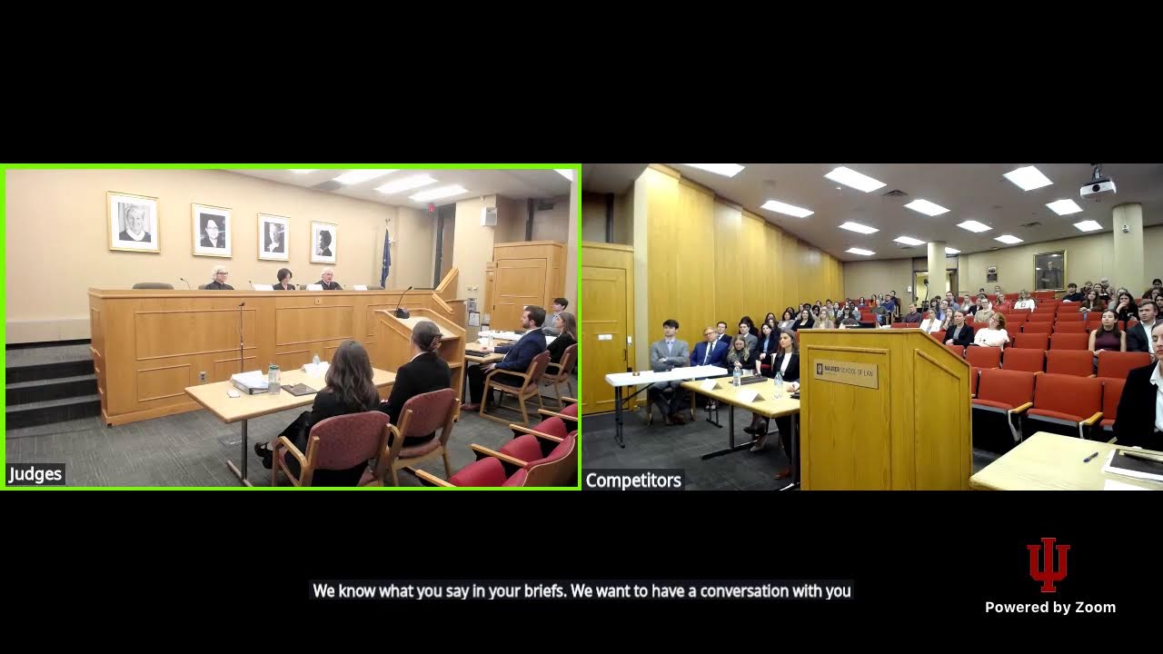 Moot Court Finals 2025