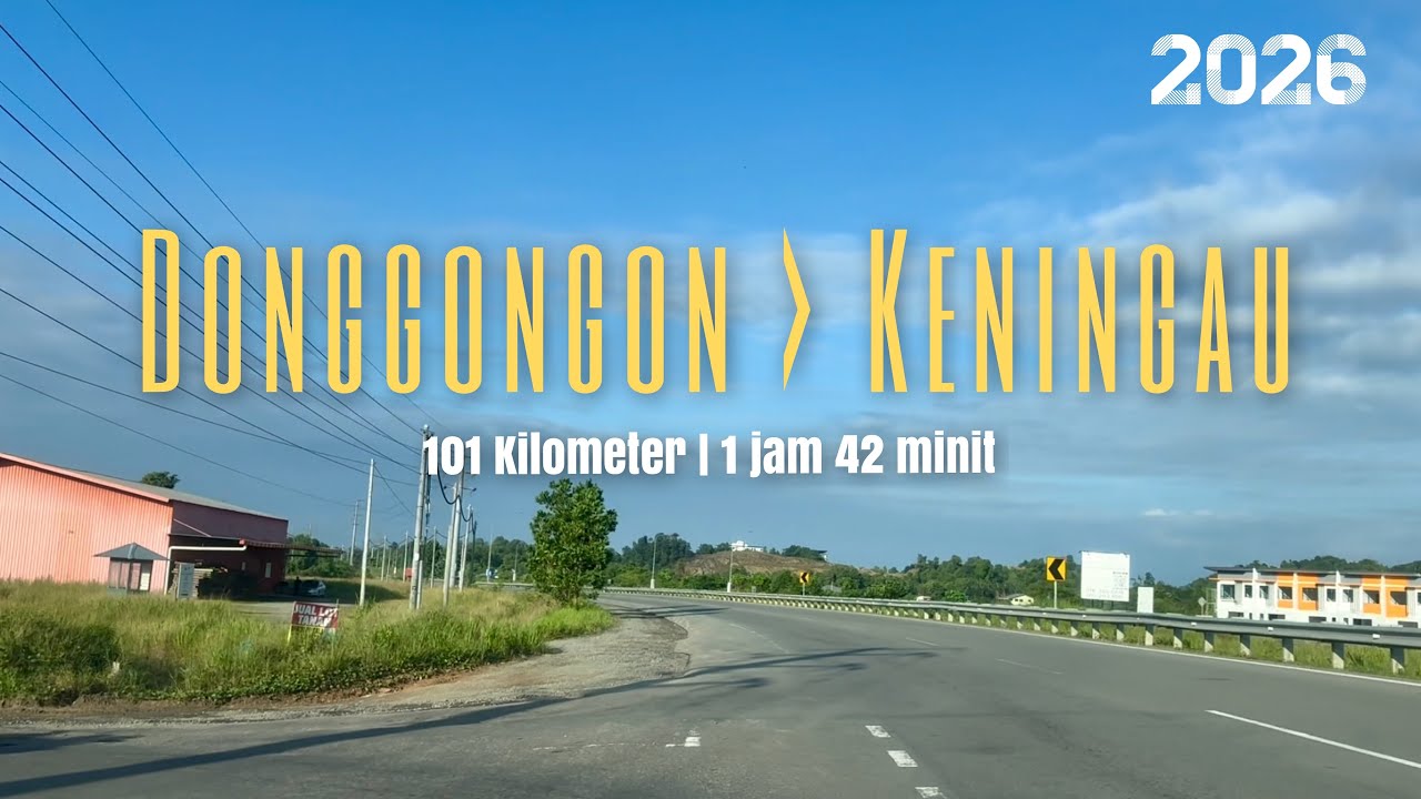 #jalan_b26 | KNG-DGN Perjalanan dari Donggongon ke Keningau, Sabah