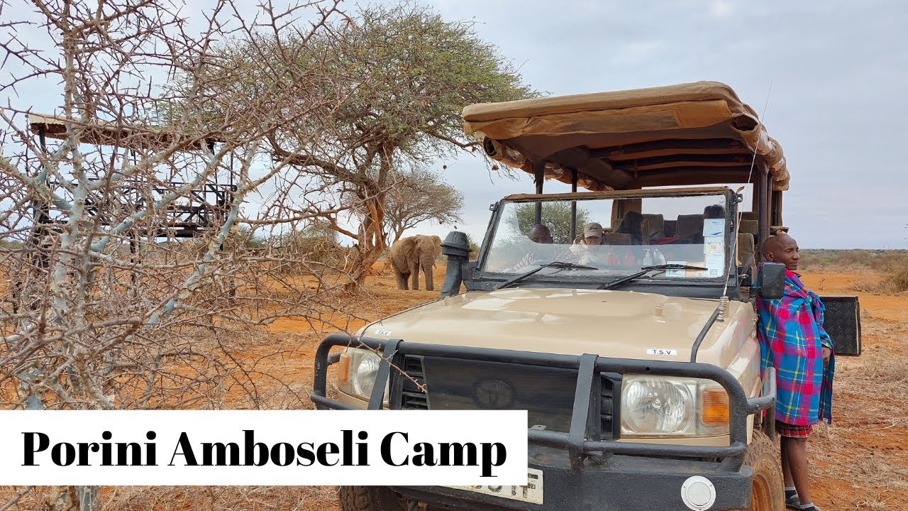 Glamping at Porini Amboseli Camp, Selenkay Conservancy