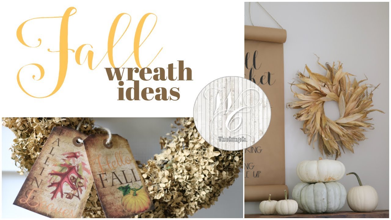 Natural Fall Wreaths, DIY Autumn wreaths from your own backyard!