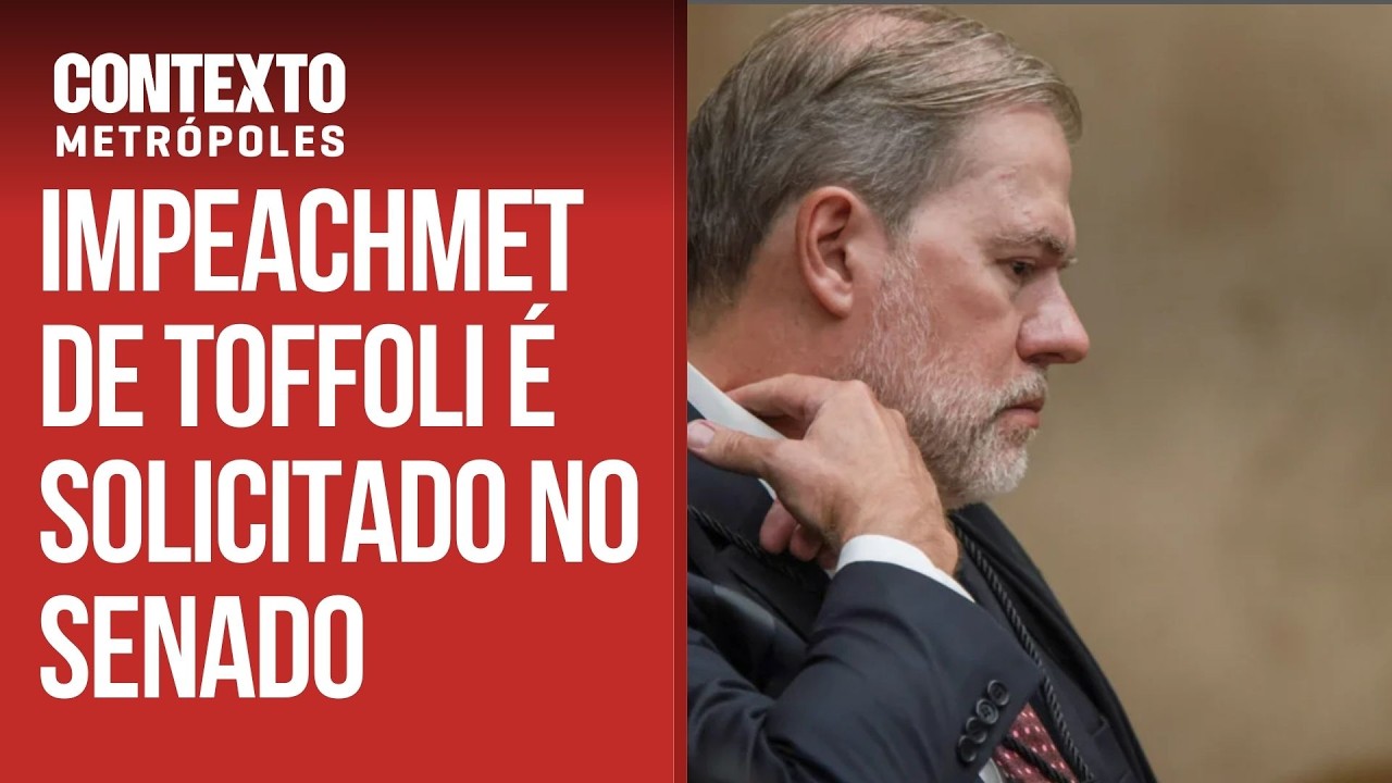 Senado tem 25 pedidos de impeachment contra Toffoli