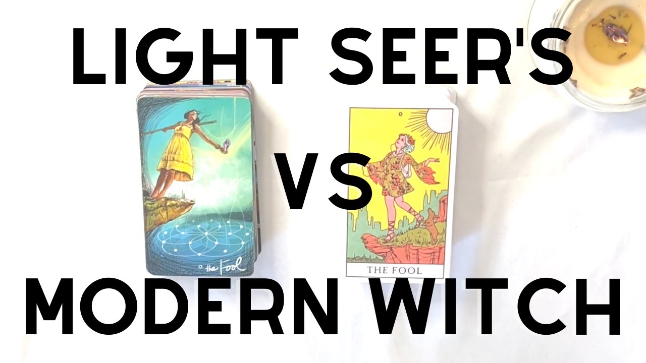 ✩ Tarot Deck Comparison ☽🔮☾ Light Seer's vs Modern Witch Tarot