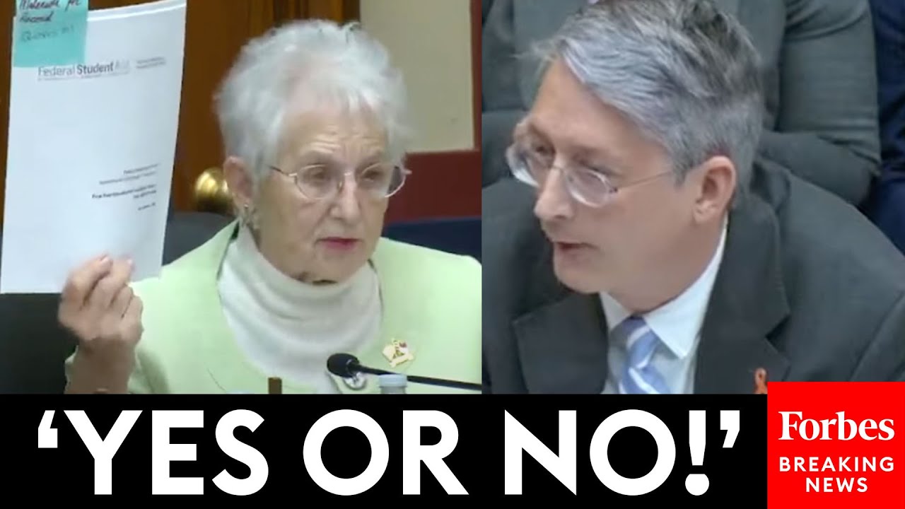 'Did The Dept Provide This Report To Us?': Virginia Foxx Shows No Mercy To Education Under Secretary