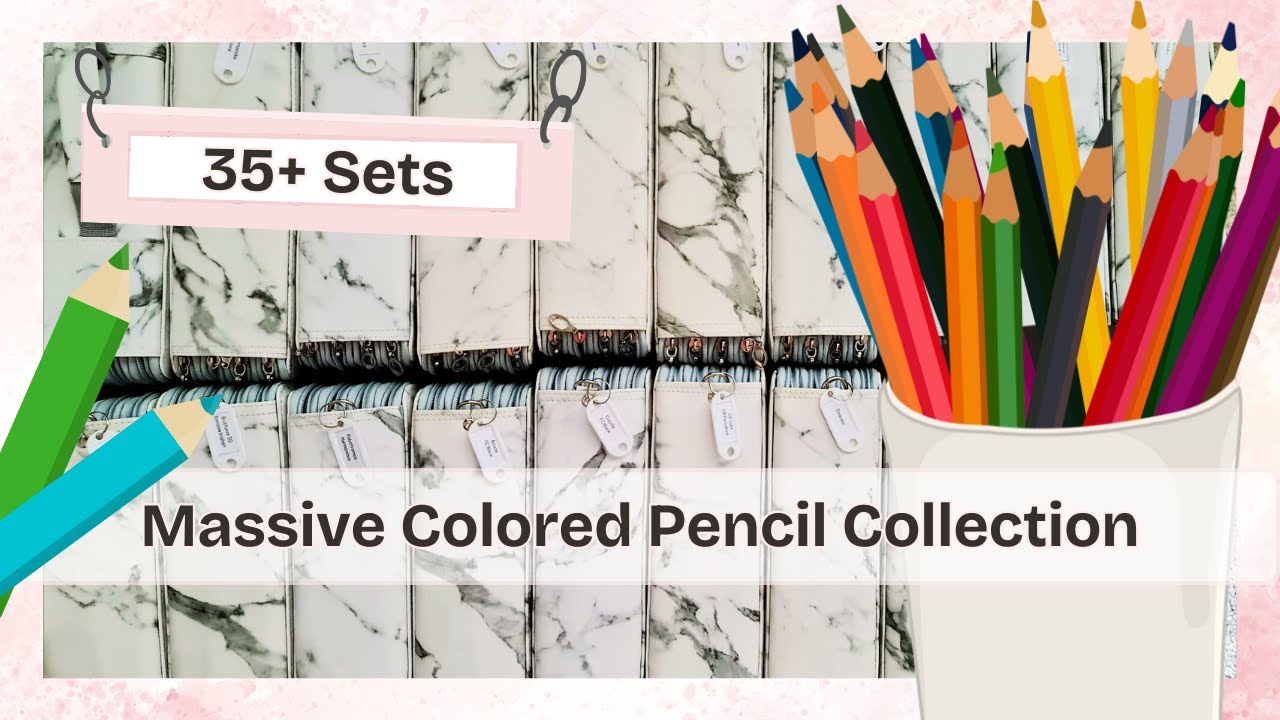 Massive Colored Pencils Collection 2025 | 35+ Sets