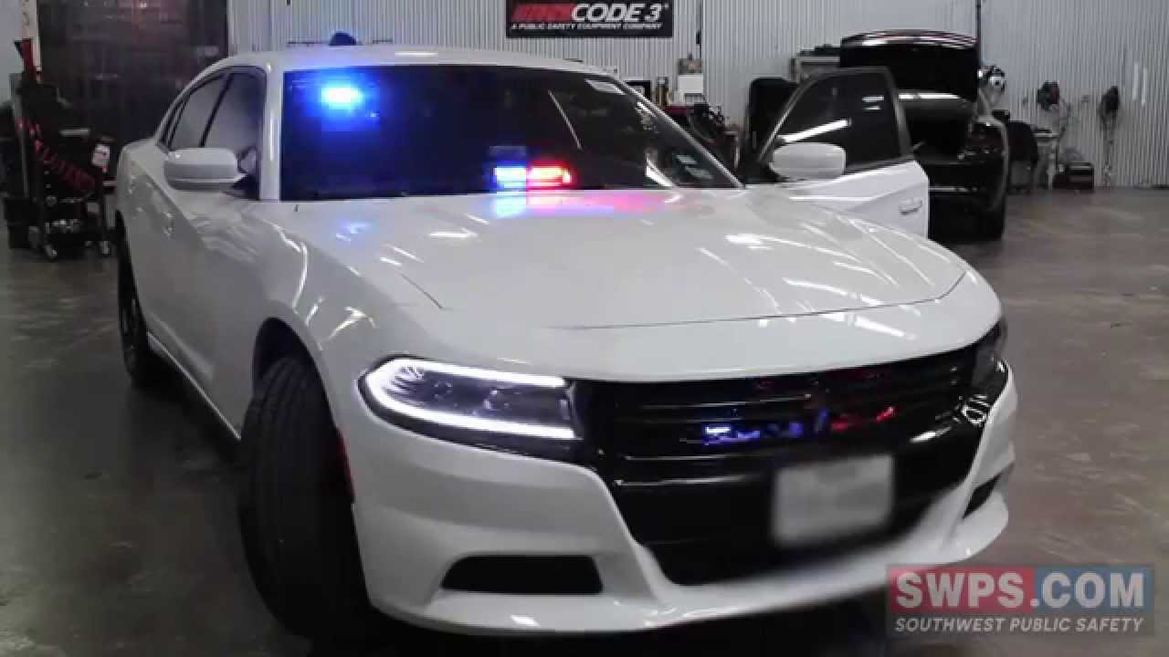 2015 Dodge Charger Police Package outfitted with emergency equipment - SWPS - SAPD15CHARGER