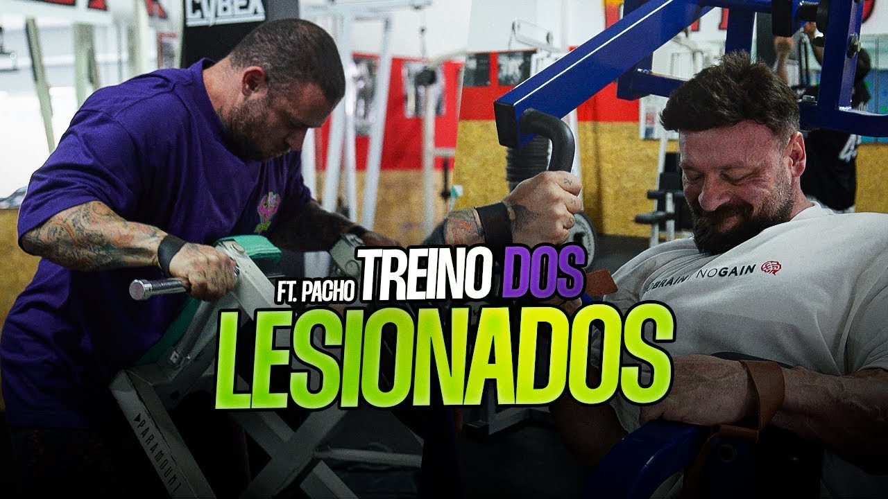 TREINO COM PACHO !! UPPER DOS LESIONADOS