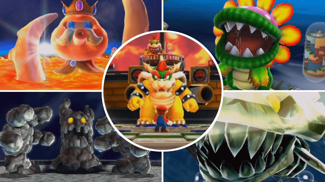 スーパーマリオギャラクシー1全ボス撃破集【マリオギャラクシー】【ゲーム】