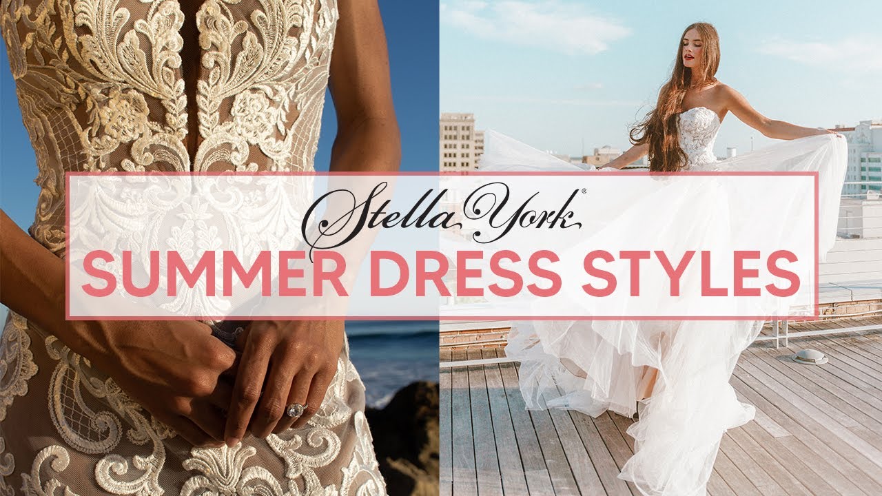 Stella York Wedding Gowns that Sparkle in Summer