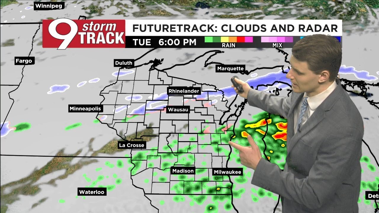 Wintry week ahead after record breaking warm temps