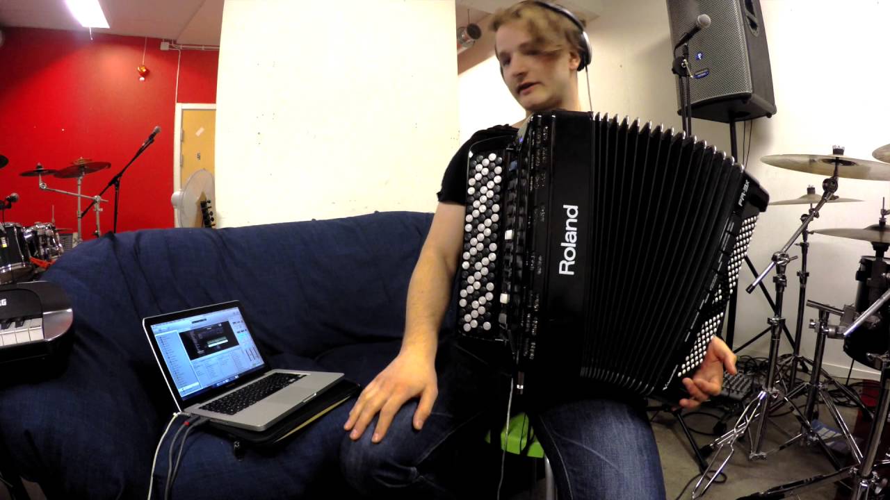 Progressive Metal with an Accordion? Johannes West explaining how he uses the Roland FR-3X