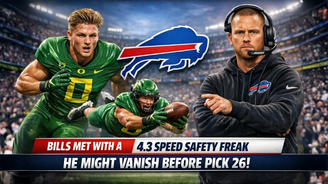 Breaking News: Bills Had SECRET Meeting With The FASTEST CLIMBING SAFETY In The Draft
