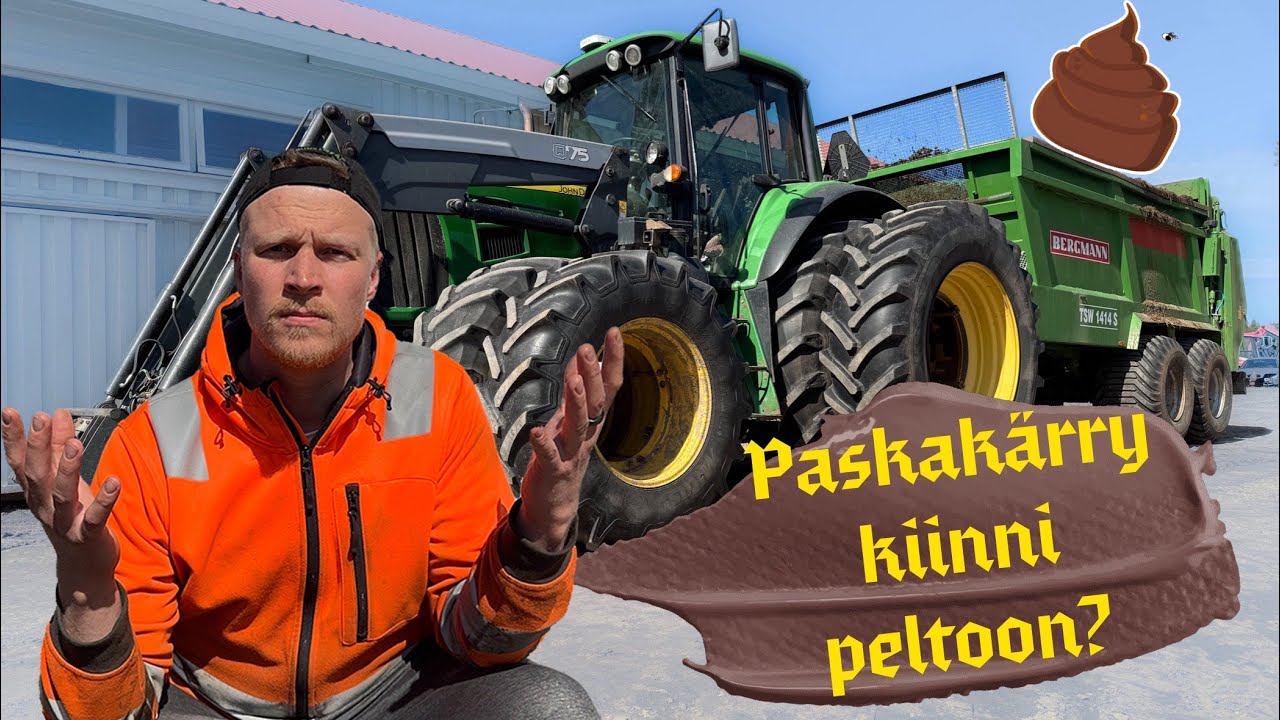 JOHN DEERE 7430 + TWO AXLE BERGMANN TSW 1414 S = ROUVI RETELI?