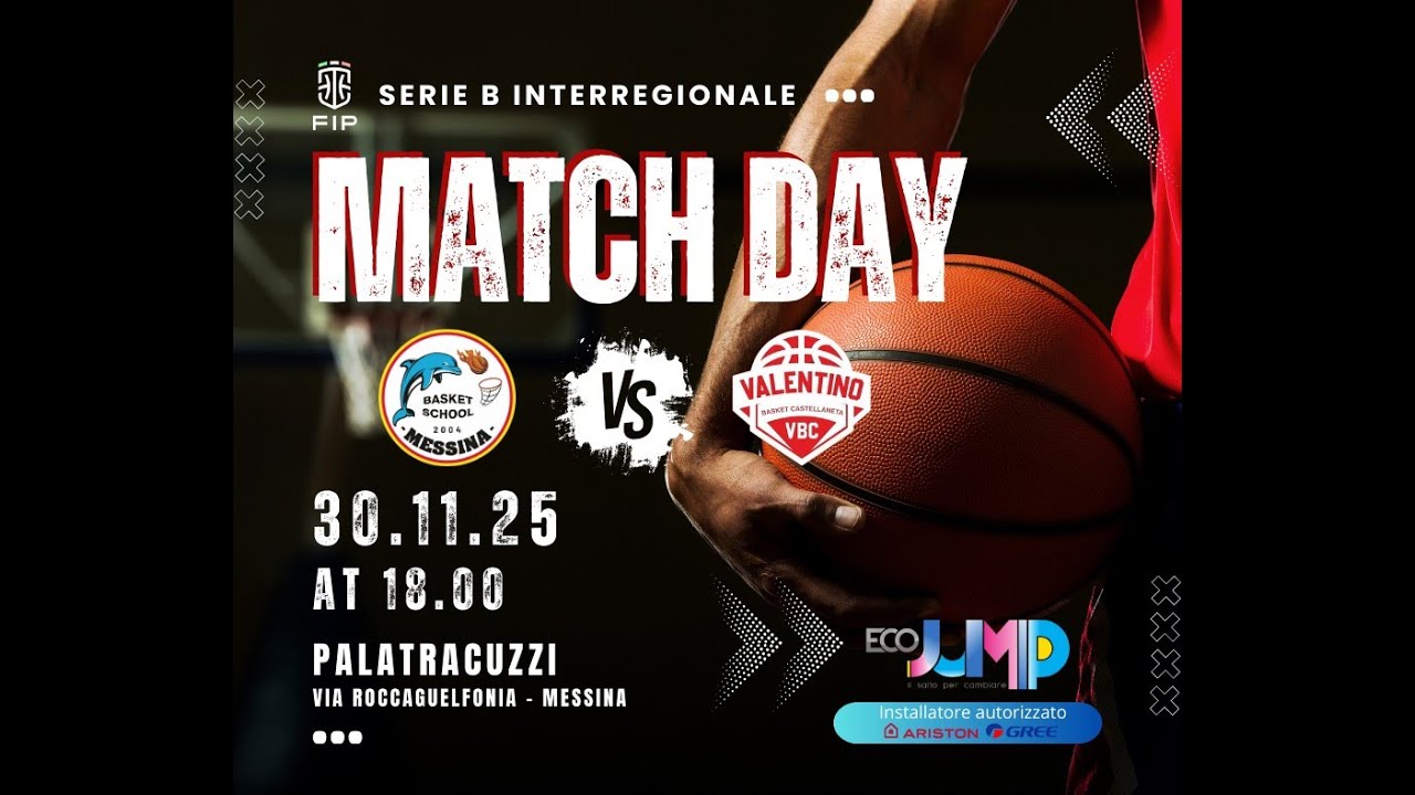Serie B Interregionale Basket School Messina -  Castellaneta