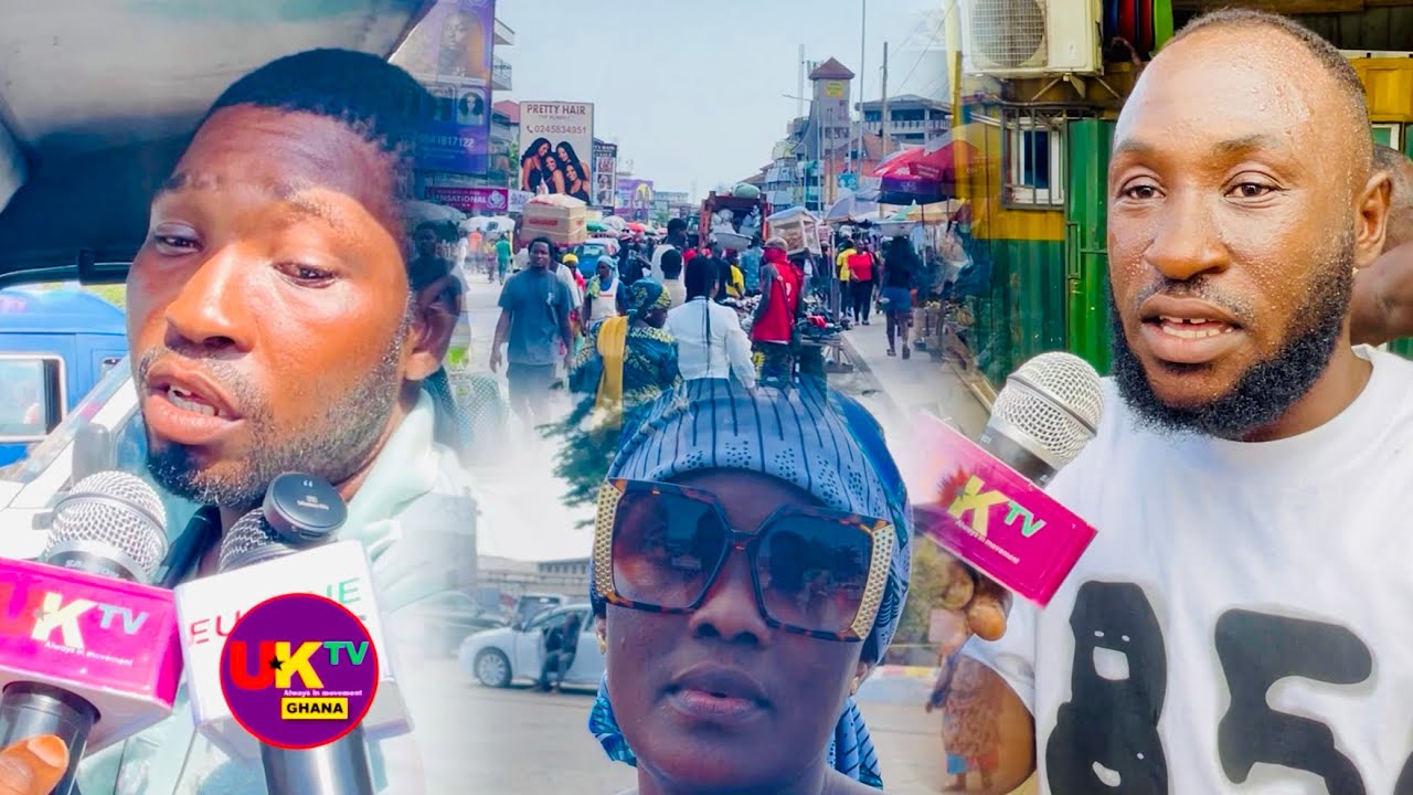 Ghanaians lament high fuel costs and poor sales in the market