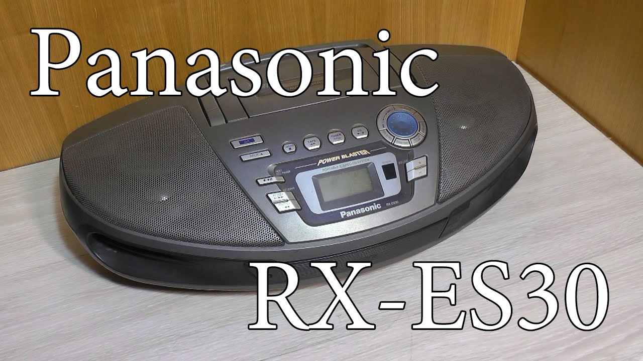 Panasonic rx-es30 : Первое включение