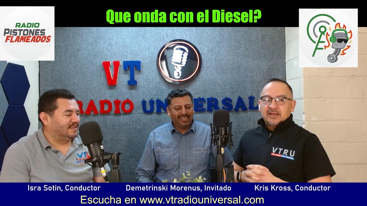 Pistones Flameados, presentando a Demetrio Moreno, que onda con el Diesel?